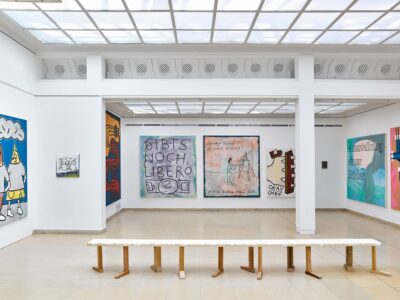 Ausstellungsansicht MALAREI, Andrea Lüth, Kunstpavillon 2023. Foto: WEST. Fotostudio